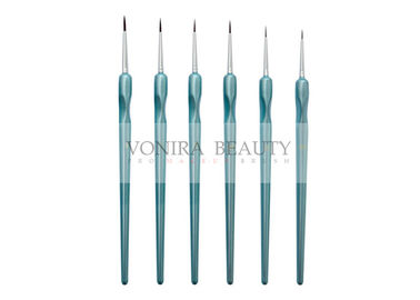 6 cái UV Gel Acrylic Nail Art Brush Vẽ Bút Builder Tranh Pen Design Nail Art Tools