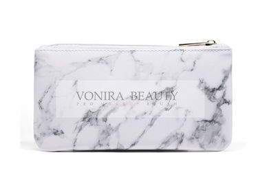 Chất lượng cao cấp PU Leather Makeup Brush Bag Case with Marble Look
