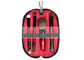 Wine Red Xử lý màu Mini Mini Makeup Makeup Brush Set Với ​​tóc tổng hợp