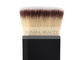 Vegan Taklon Hair Flat Kabuk Makeup Brush Kích thước nhỏ Contour Makeup Brush