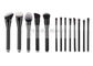 Premier 13 Pieces Professional Synthetic Foundation Brush Kit Metal Handle