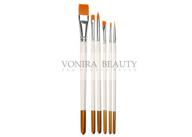 6 Cái Artist Paint Brush Set For Acrylic Water Oil Tranh Craft Nail Face