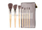 Bộ sản phẩm 7 tay gỗ và màu bạc Ferrule Professional Makeup Brush Kit