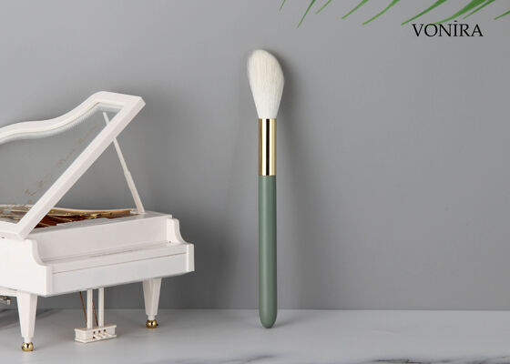 Vonira tùy chỉnh bán buôn tóc dê màu trắng tự nhiên trang điểm tóc đỏ chải với dịch vụ nhãn riêng