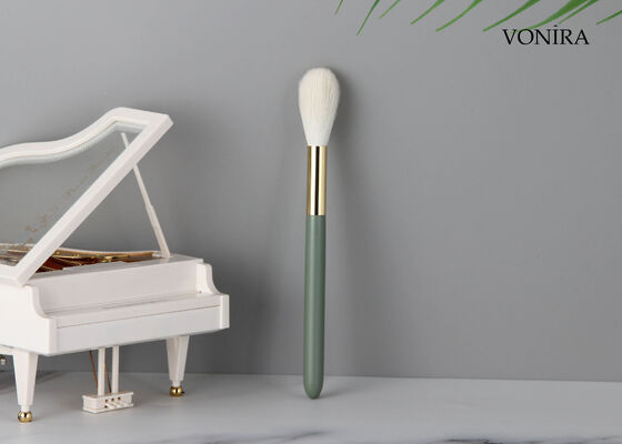 Vonira tùy chỉnh bán buôn tóc dê màu trắng tự nhiên trang điểm bột pha trộn dài với dịch vụ nhãn riêng