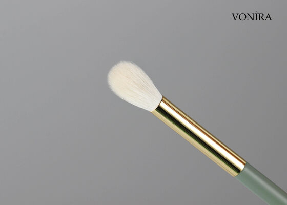 Vonira Custom Wholesale Natural White Goat Hair Fluffy Round Eye Blending Brush với dịch vụ nhãn riêng
