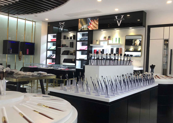 Vonira Chuyên Nghiệp Kép Kết Thúc Trang Điểm Má Hồng Đường Viền Cọ 2 Mặt Cao Cấp Phấn Bronzer Có Tay Cầm Màu Đen