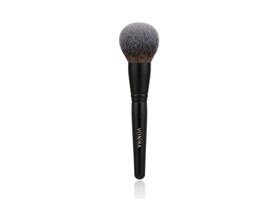 Vonira Professional Complexion Bàn chải bột tròn lỏng lẻo với tay cầm bằng gỗ mờ