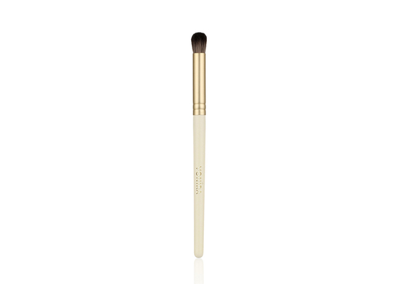 Vonira sắc đẹp Eyeshaodw pha trộn bàn chải tròn Concealer bàn chải với vàng nhôm Ferrule Birch tay cầm gỗ