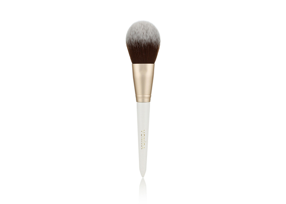 Vonira Beauty Studio Makeup Flat Powder Brush với tay cầm gỗ gỗ