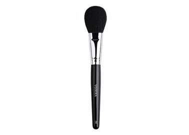 Kích thước bình thường Luxury Uncut Nature Hair Powder Brush With Copper Ferrule