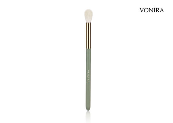 Vonira Custom Wholesale Natural White Goat Hair Fluffy Round Eye Blending Brush với dịch vụ nhãn riêng